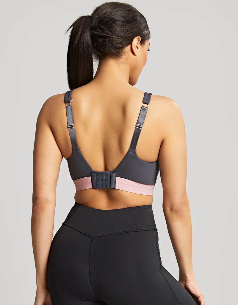 Panache Ultra Perform Non Padded Sports Bra Charcoal - Image 6