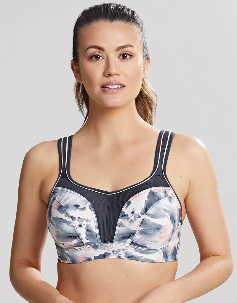 Panache Wired Sports Bra Abstract Ink - Image 3