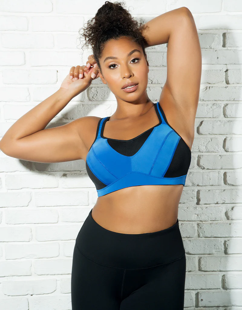 Parfait Active Dynamic Sports Bra Nautical Blue - Image 2
