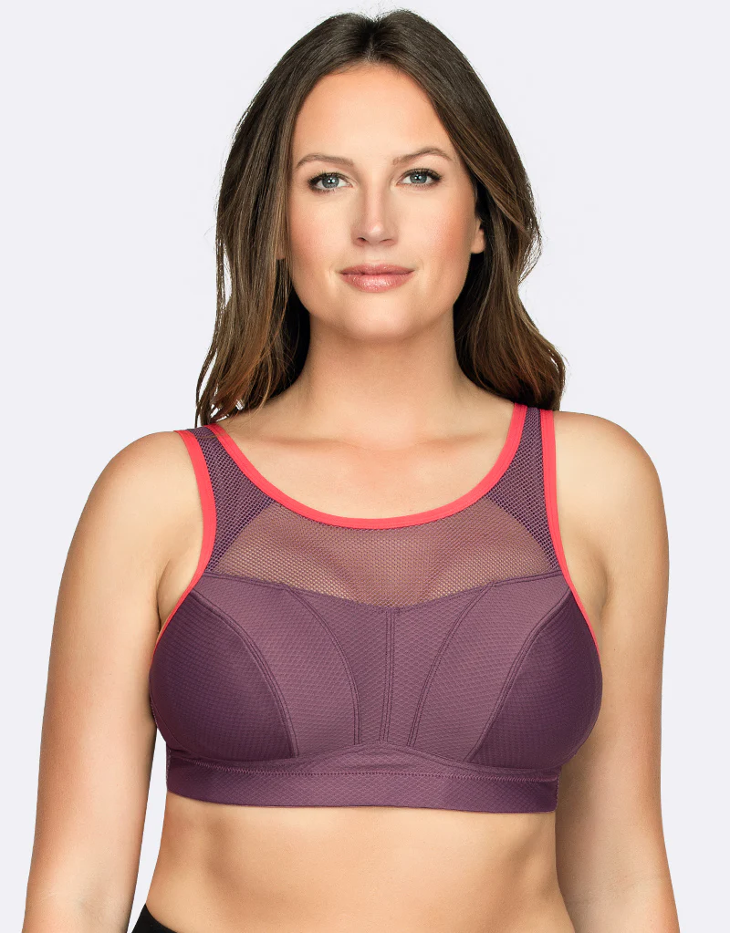 Parfait Active Wireless Sports Bra Tea Berry Purple - Image 3