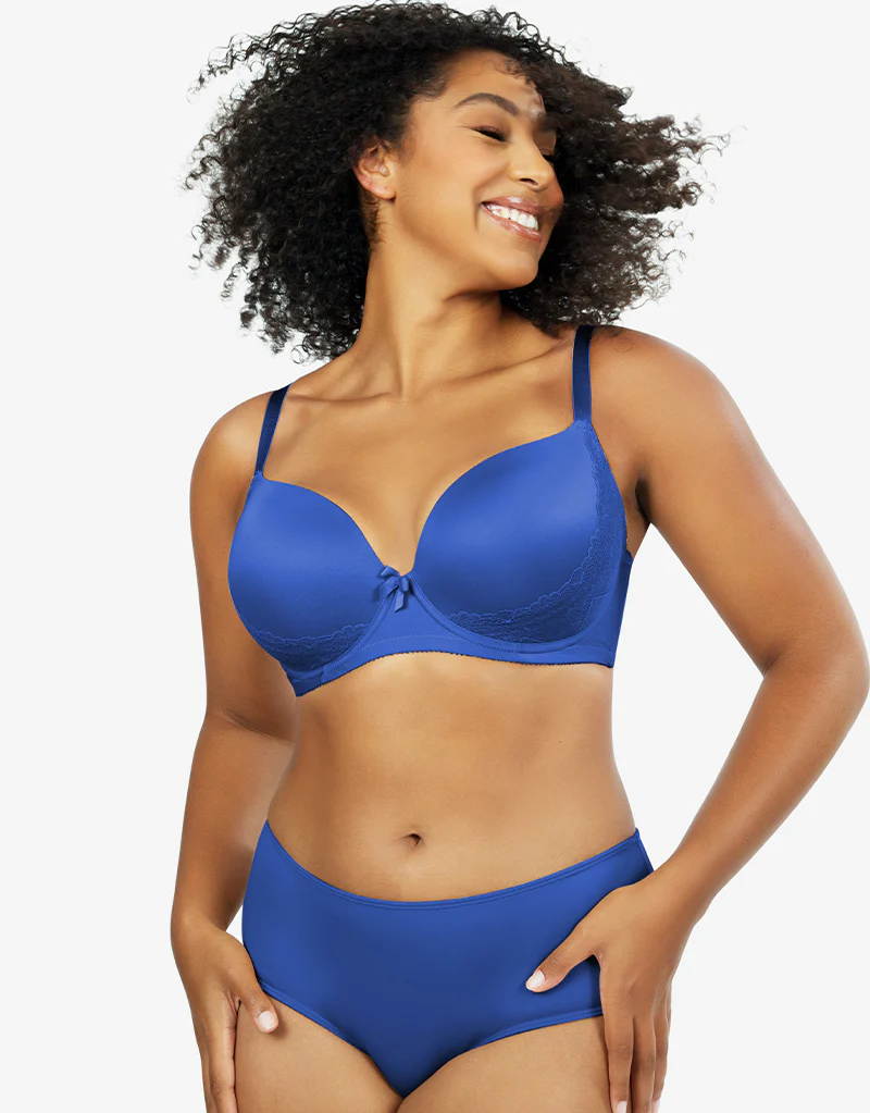 Parfait Casey Plunge T-Shirt Bra Nautical Blue - Image 8