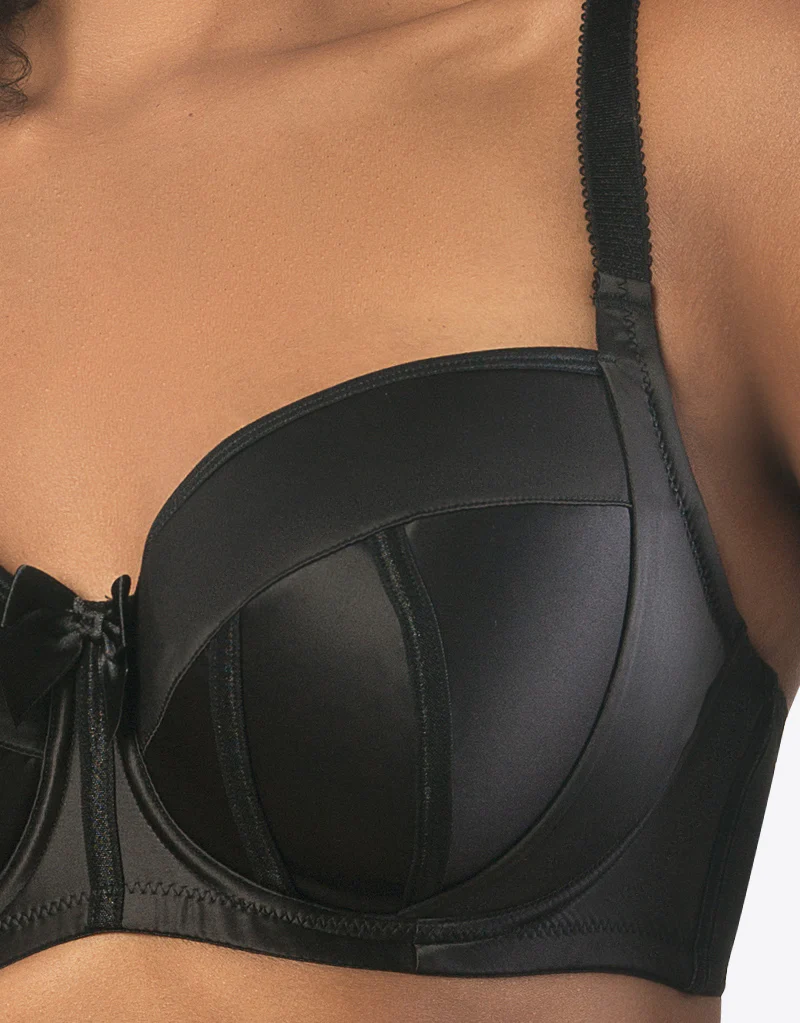 Parfait Charlotte Padded Balconette Bra Black - Image 5