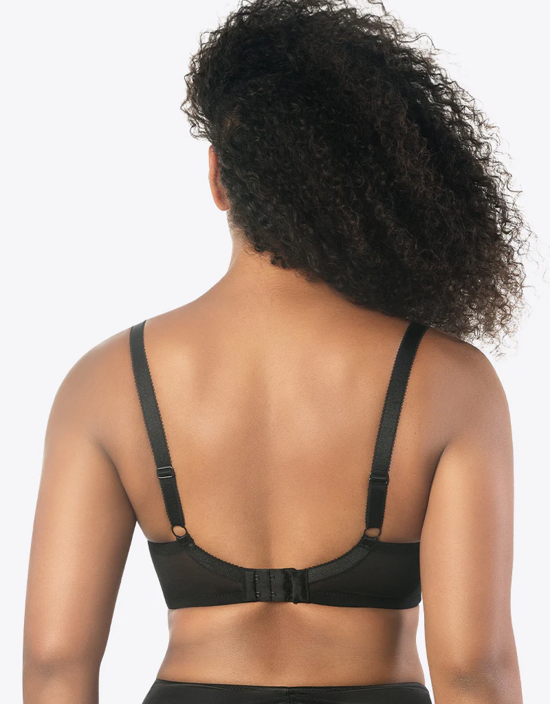 Parfait Charlotte Padded Balconette Bra Black - Image 6