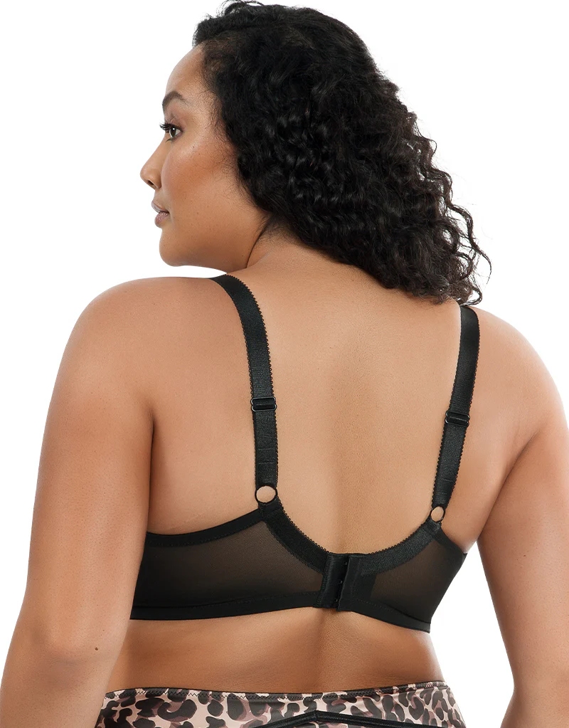 Parfait Charlotte Padded Balconette Bra Leopard Brown - Image 5