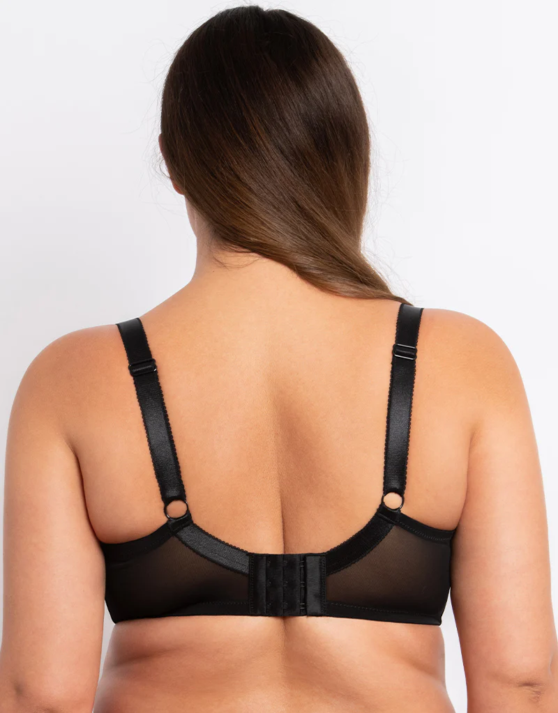 Parfait Charlotte Padded Balconette Bra Racing Red/Black - Image 5