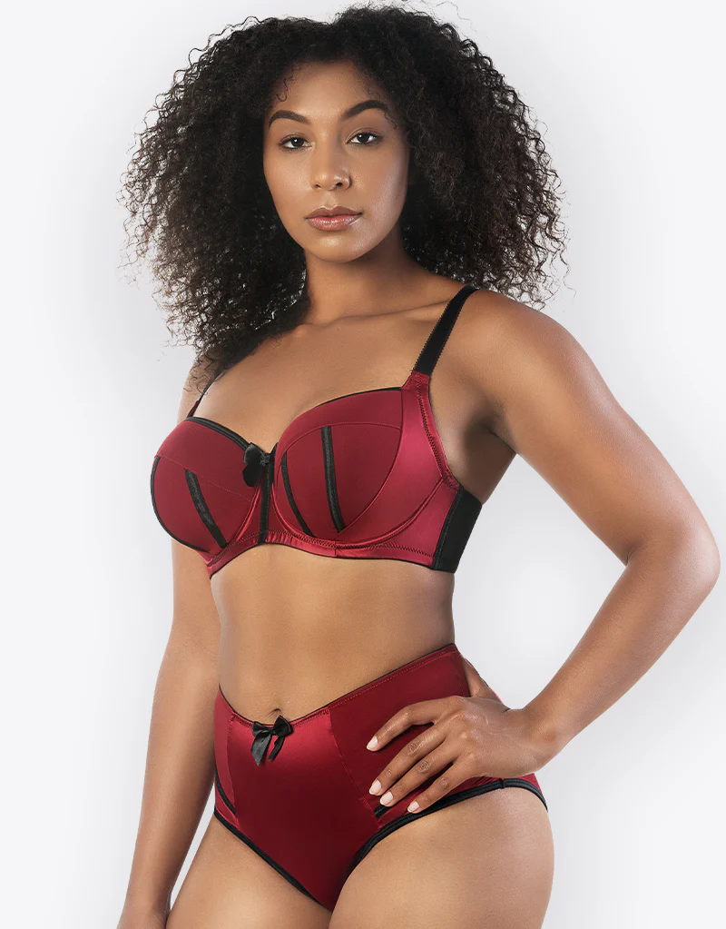 Parfait Charlotte Padded Balconette Bra Rio Red - Image 8
