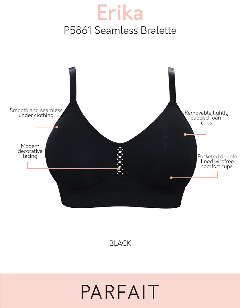 Parfait Erika Bralette Black - Image 3