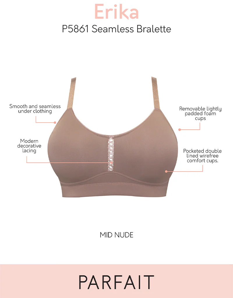 Parfait Erika Bralette Mid Latte - Image 10