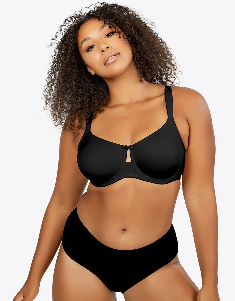 Parfait Erika Unlined Moulded Bra Black - Image 8