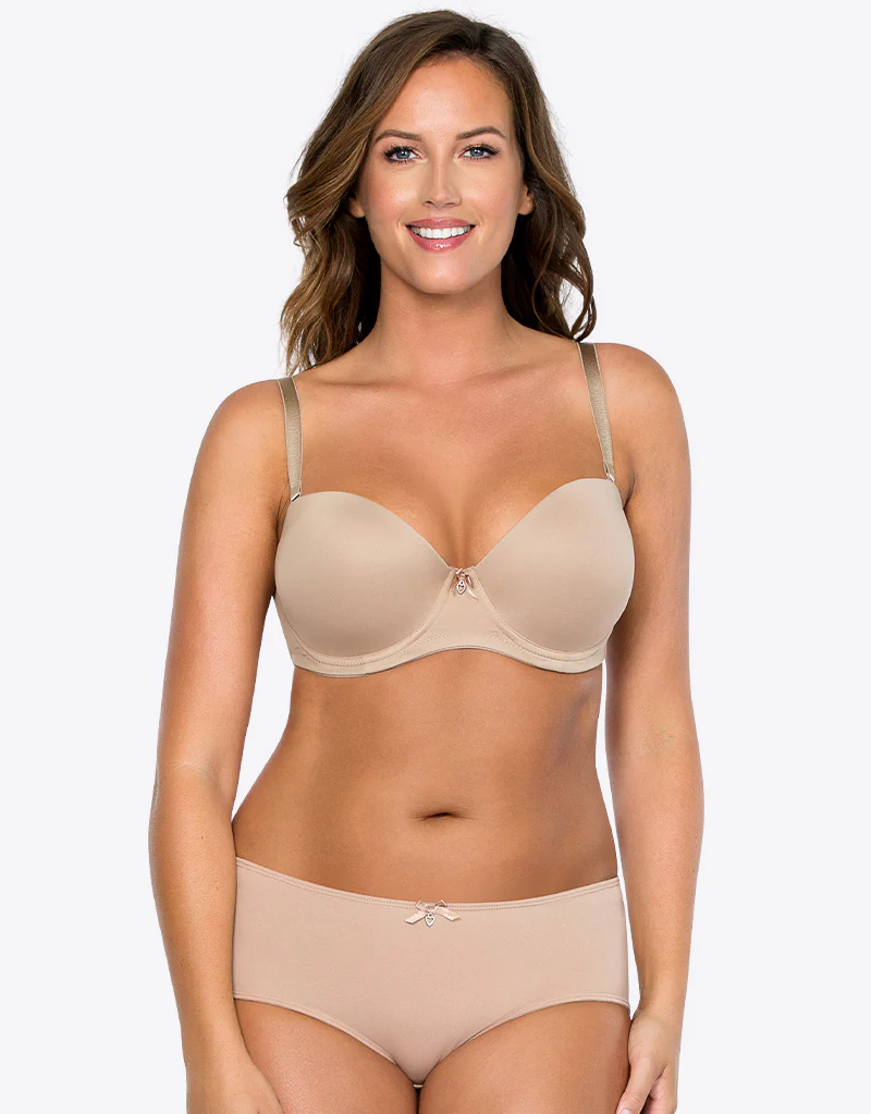 Parfait Jeanie Strapless Moulded Bra Latte - Image 2