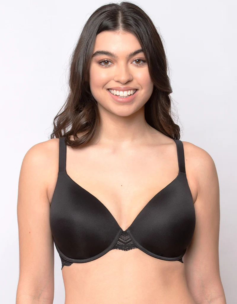 Parfait Lydie Moulded Plunge Bra Black - Image 3