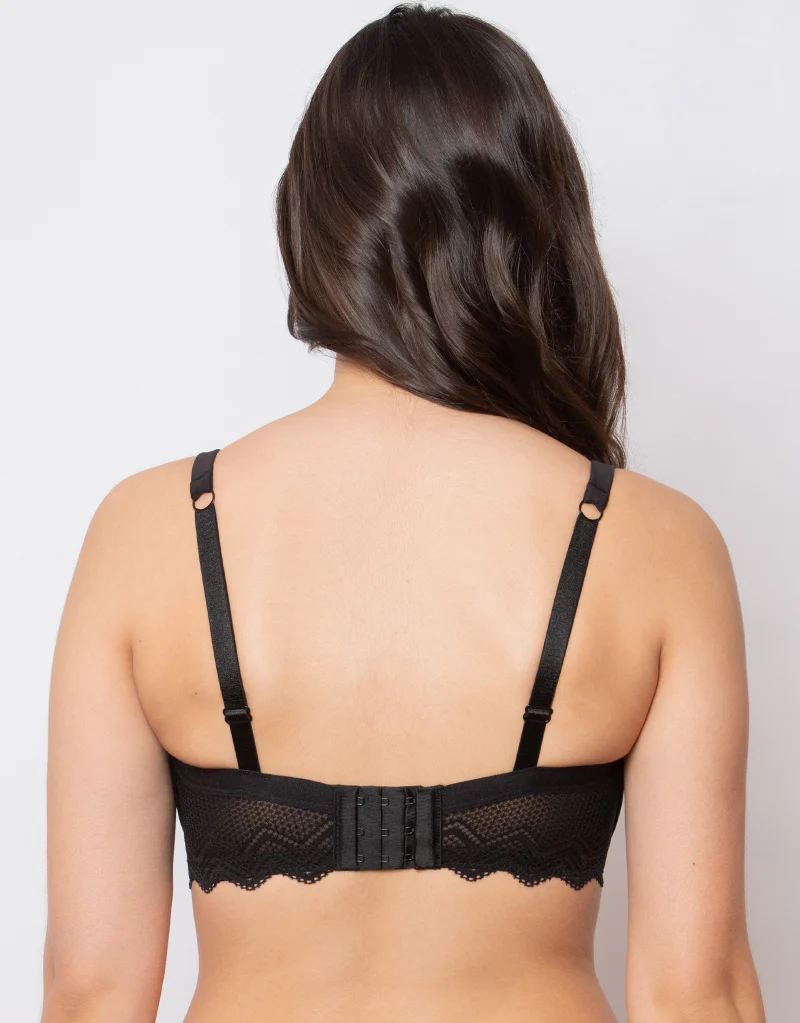 Parfait Lydie Moulded Plunge Bra Black - Image 5