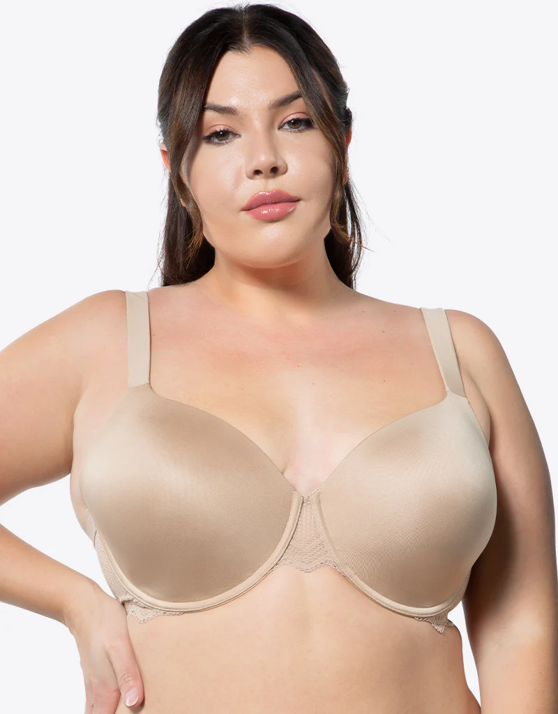 Parfait Lydie Moulded Plunge Bra Latte - Image 3