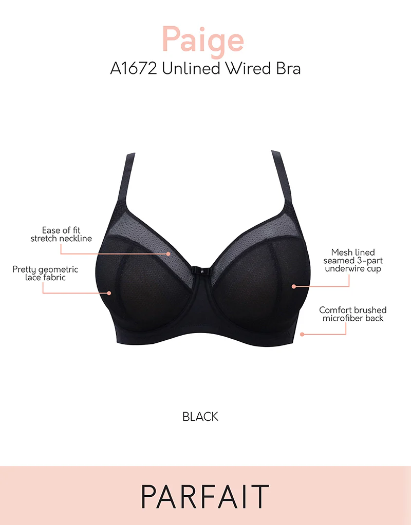 Parfait Paige Balconette Bra Black - Image 3
