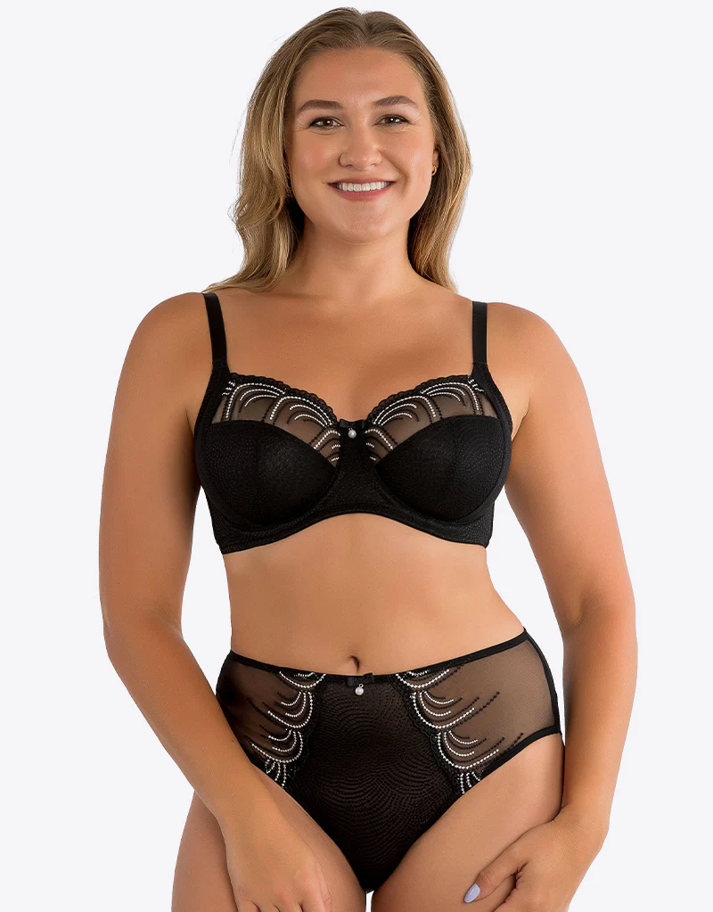 Parfait Pearl French Cut Brief Black - Image 3