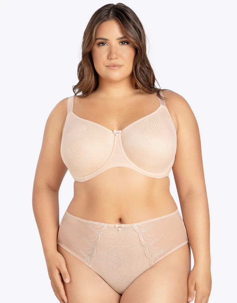 Parfait Pearl Unlined Seamless Minimizer Bra Cameo Rose - Image 9