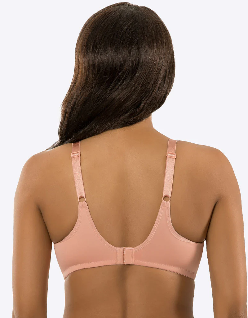 Parfait Pearl Unlined Seamless Minimizer Bra Peach Pink - Image 6