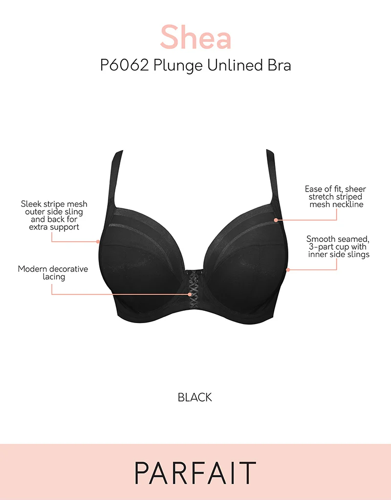 Parfait Shea Plunge Bra Black - Image 3