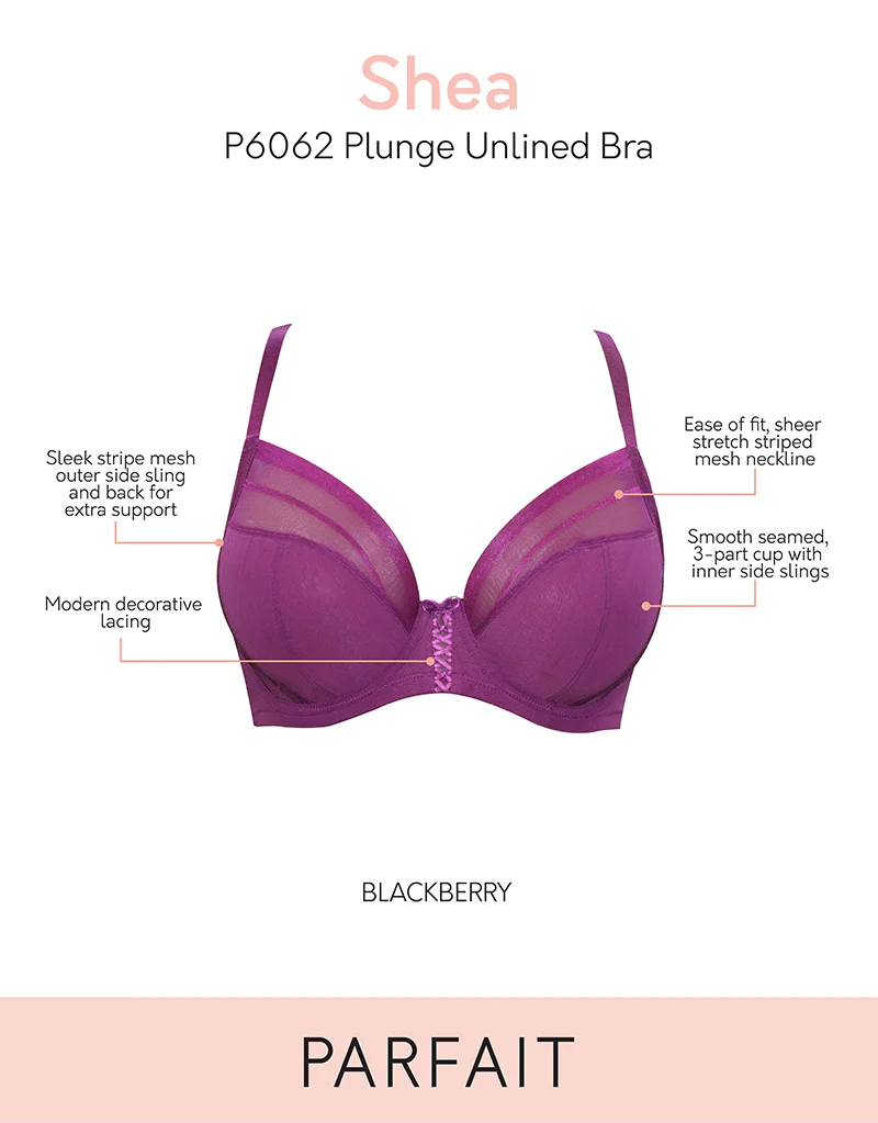 Parfait Shea Plunge Bra Blackberry - Image 5