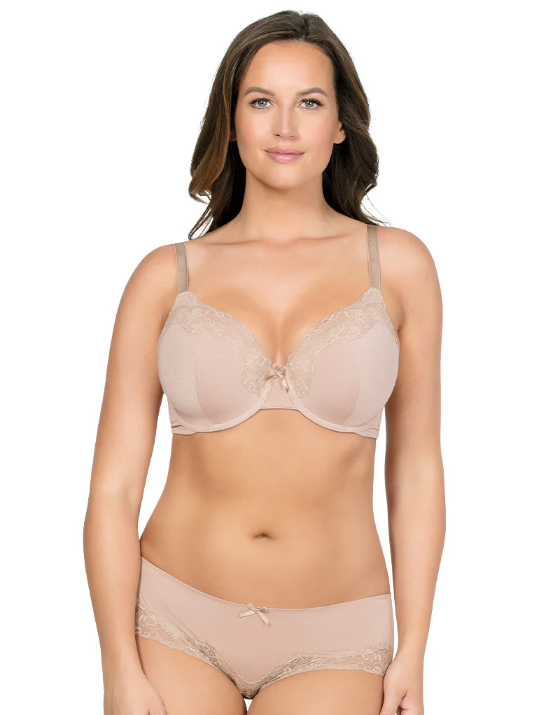 Parfait Tess Moulded T-Shirt Bra Bare Latte