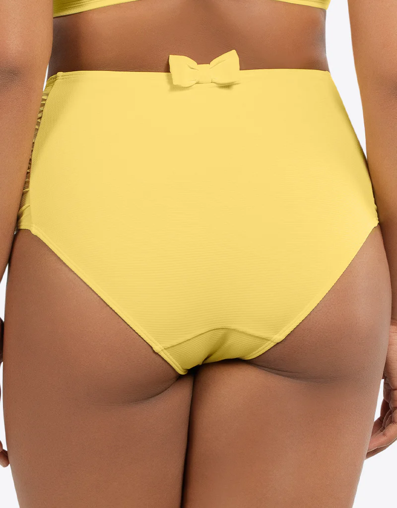 Parfait Vivien High Waist Bikini Brief Lemon Drop - Image 2