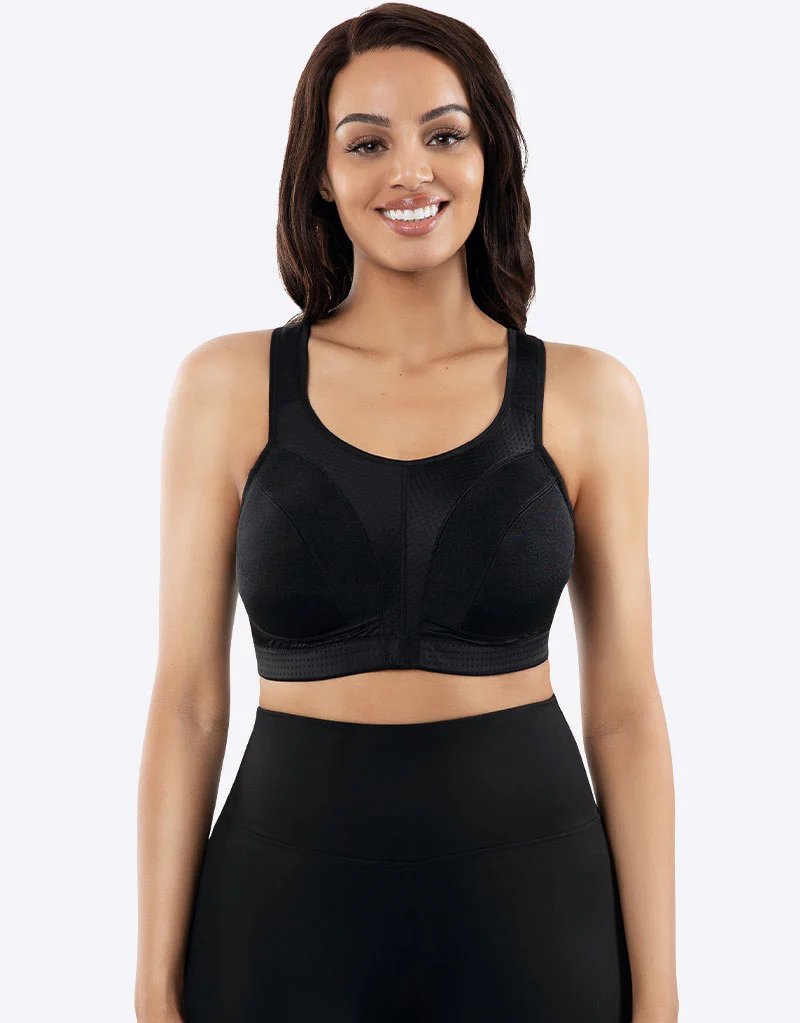 Parfait Wire-Free Active Sports Bra Black - Image 9