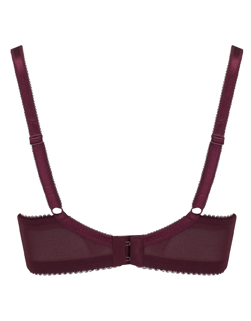 Pour Moi Amour Full Cup Bra Sangria/Cobalt - Image 4