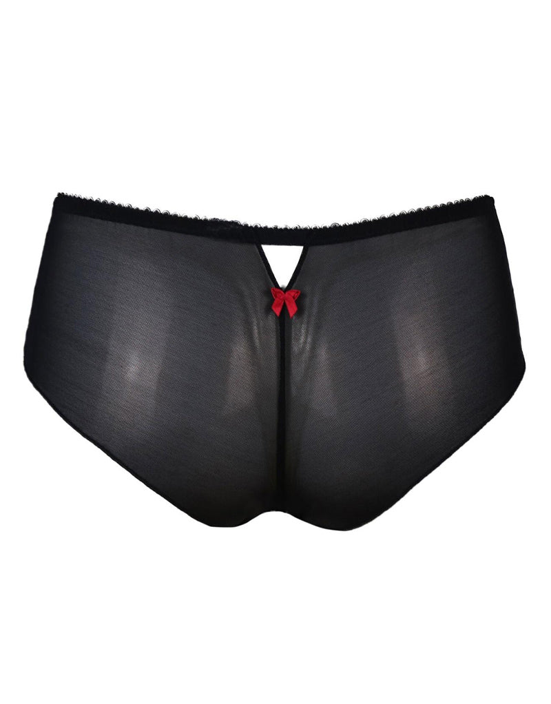 Pour Moi Amour Shorty Black/Scarlet - Image 2