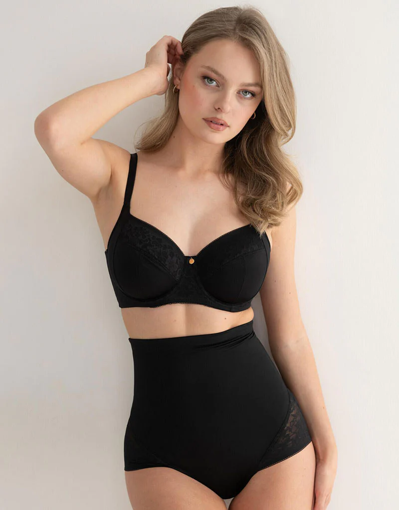 Pour Moi Effortless Full Cup Side Support Bra Black