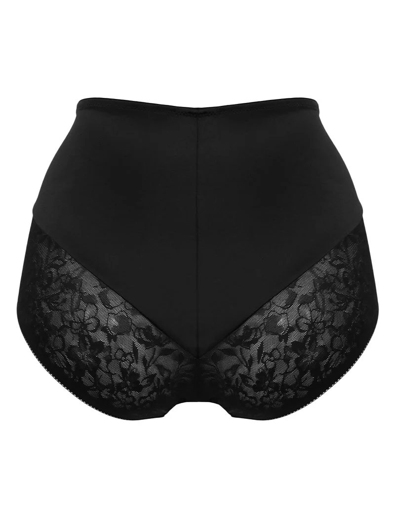 Pour Moi Effortless No VPL Light Control Lace Deep Brief Black - Image 2