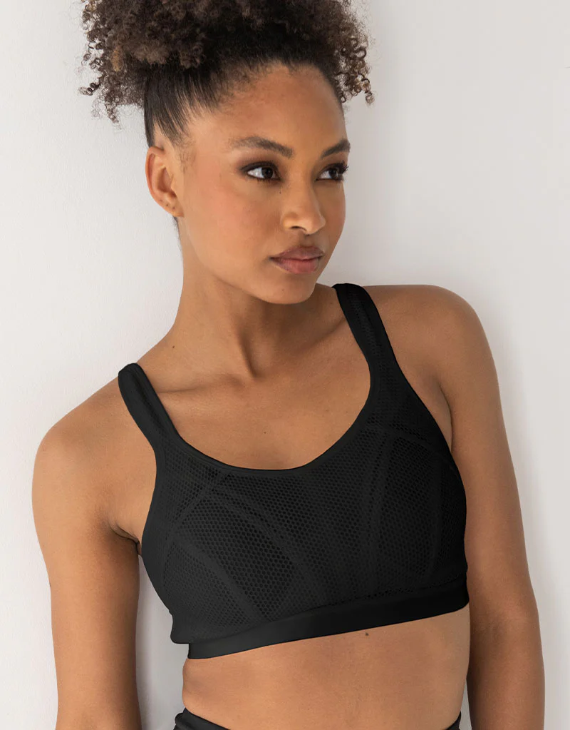 Pour Moi Energy Strive Full Cup Sports Bra Black - Image 3
