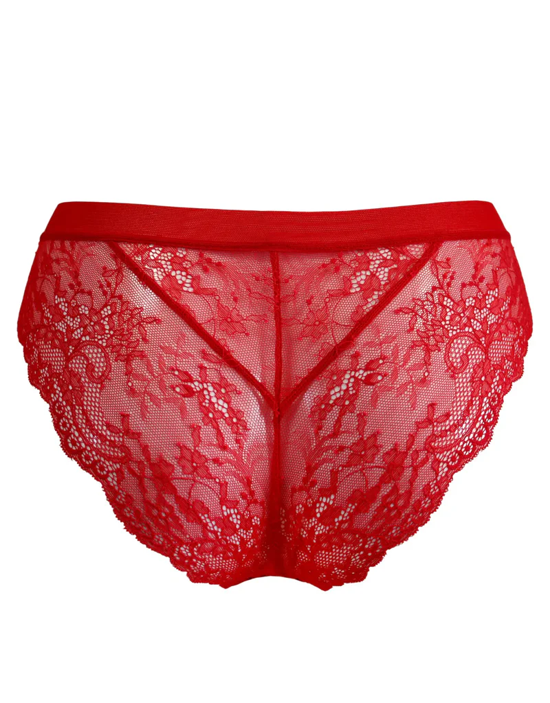 Pour Moi Gigi Brazilian Brief Red/Pink - Image 3