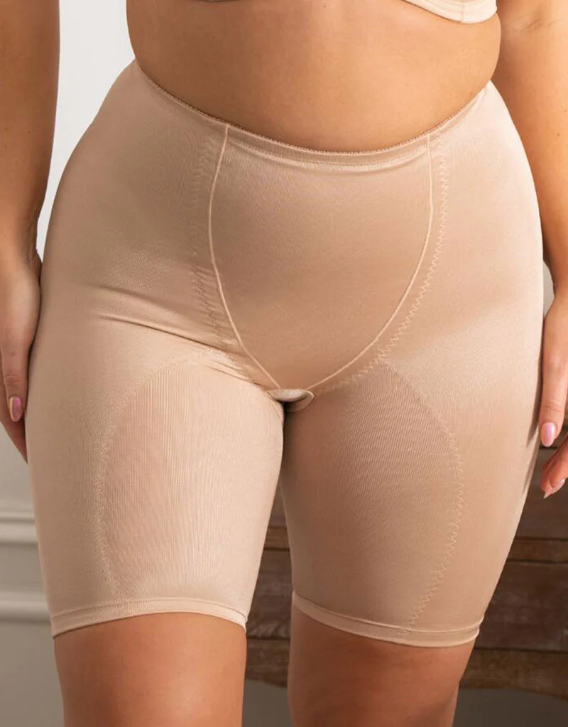 Pour Moi Hourglass Firm Control High Waist Short Caramel