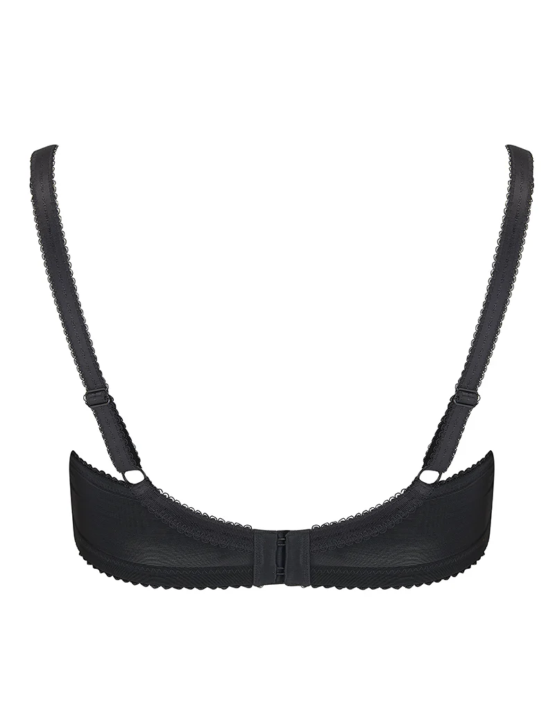 Pour Moi Madison Balconette Bra Black - Image 4