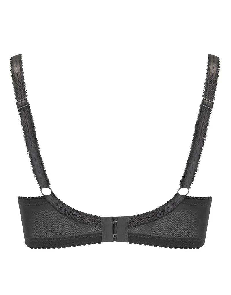 Pour Moi Madison Balconette Bra Slate/Pink - Image 4