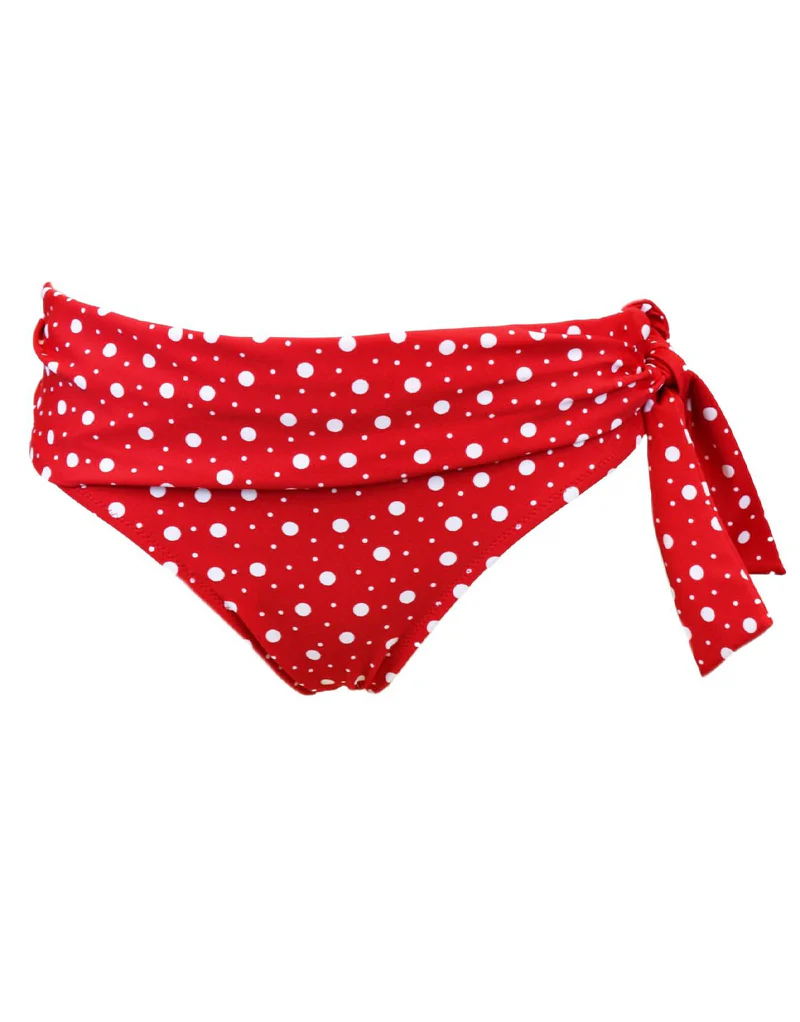 Pour Moi Mini Maxi Fold Bikini Brief Red - Image 2