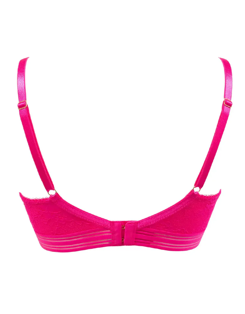 Pour Moi Revolution Underwired Bra Hot Pink - Image 5