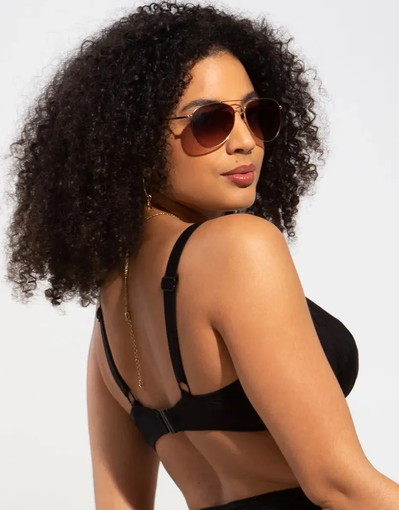 Pour Moi Samoa Bikini Top Black - Image 5