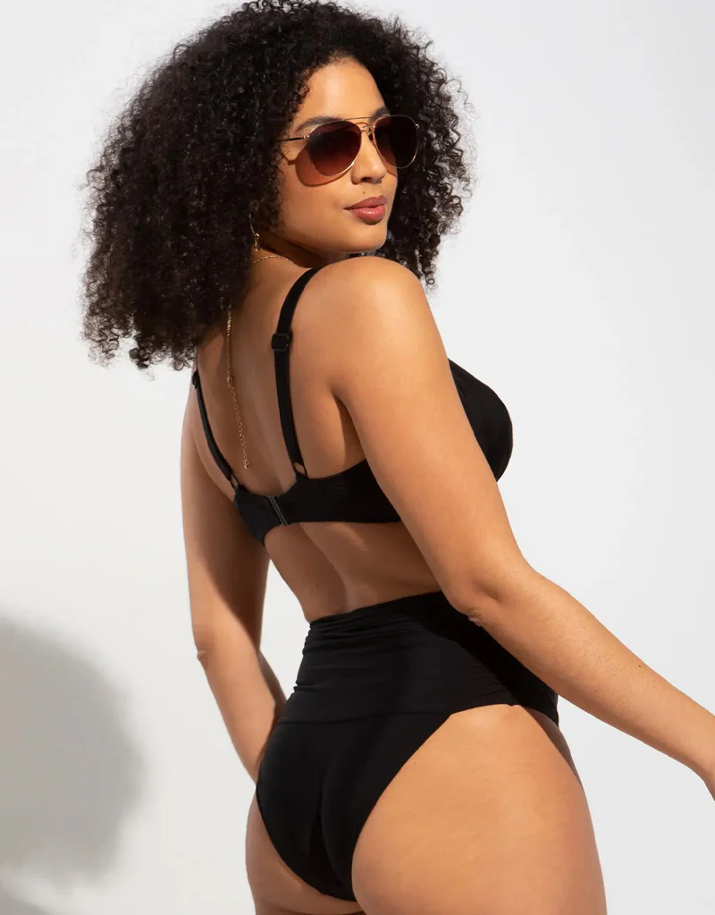 Pour Moi Samoa Bikini Top Black - Image 6