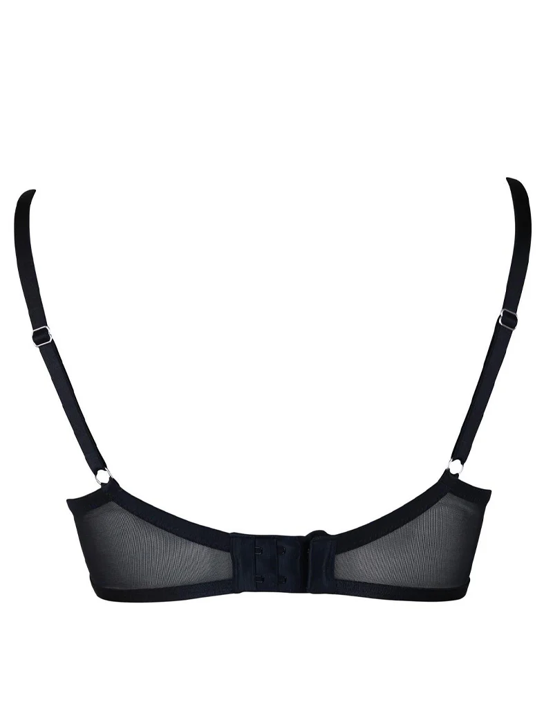 Pour Moi Viva Luxe Full Cup Bra Black - Image 5