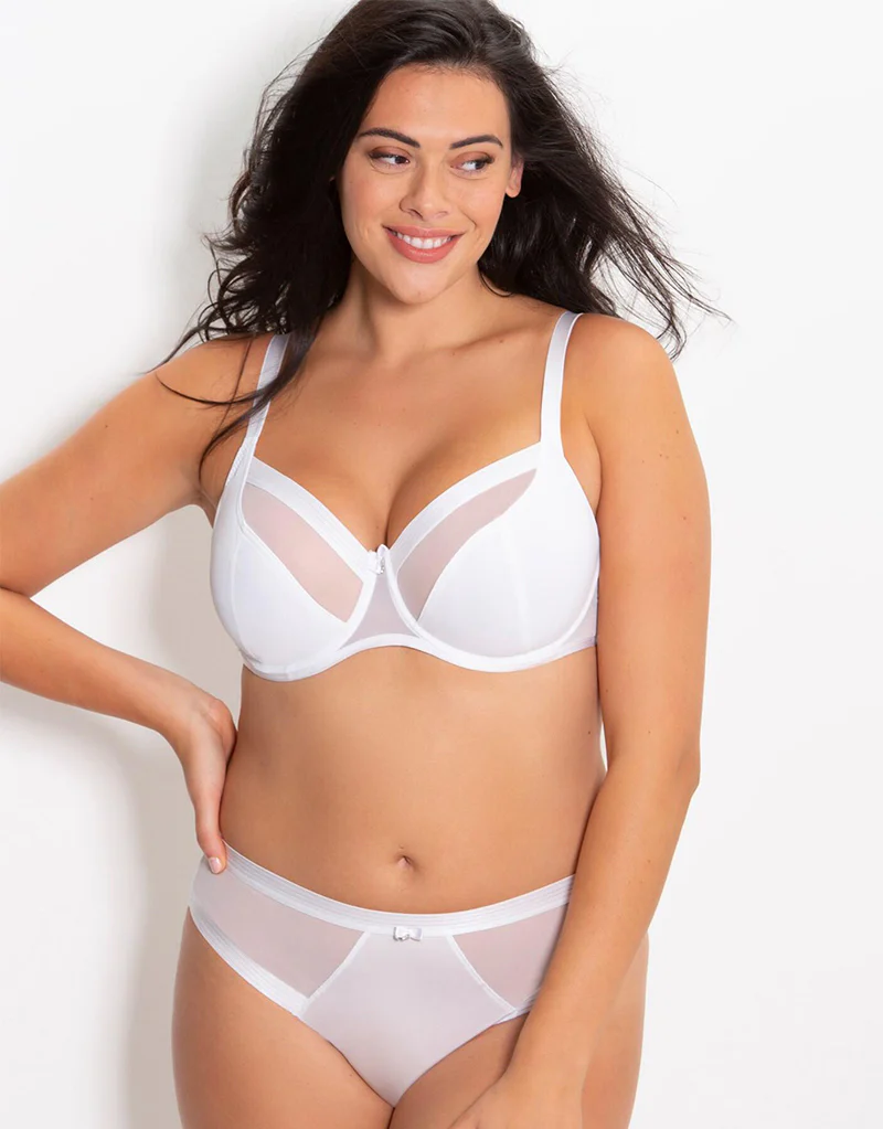 Pour Moi Viva Luxe Full Cup Bra White - Image 2