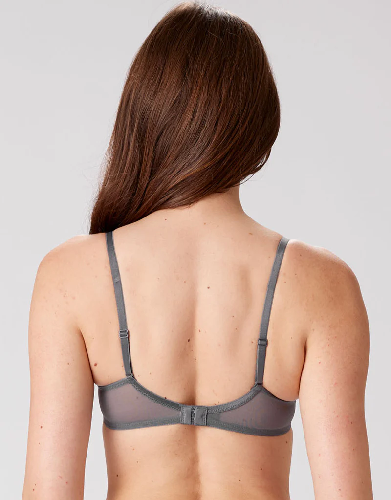 Pretty Polly Botanical Lace Balcony Bra Nightshade - Image 5