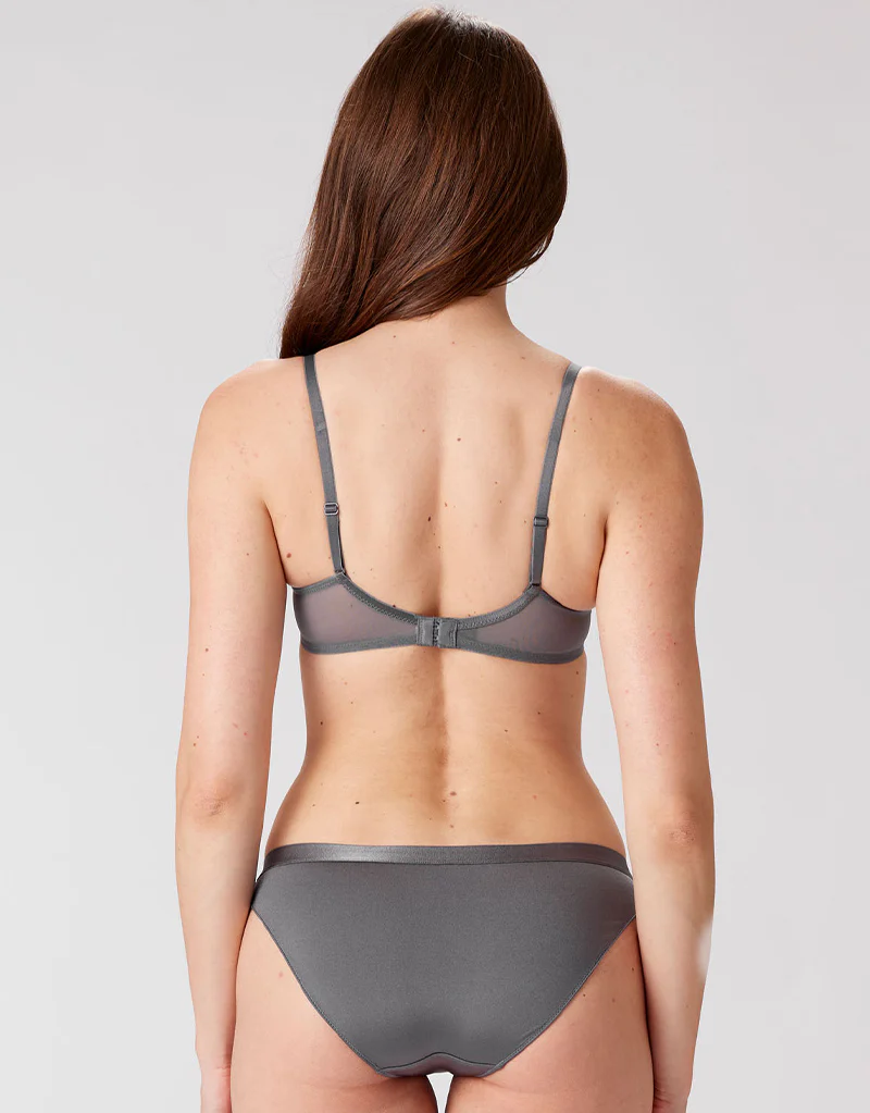 Pretty Polly Botanical Lace Balcony Bra Nightshade - Image 6