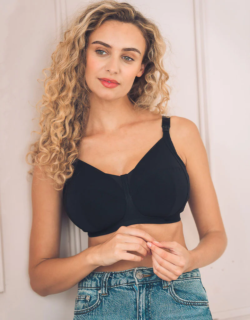 Royce Cara Comfort Bra Black