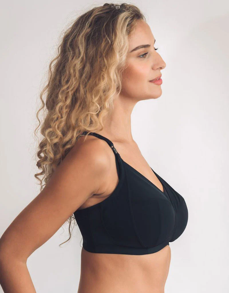 Royce Cara Comfort Bra Black - Image 5