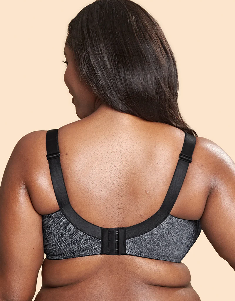 Royce Luna Nursing Bra Grey Marl - Image 5