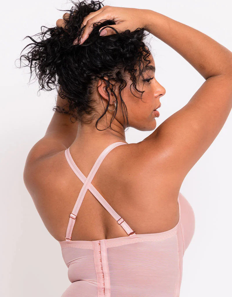 Scantilly Classique Plunge Strapless Padded Body Powdery Pink - Image 10