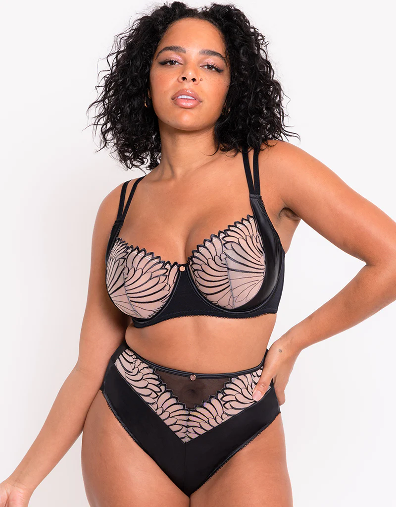 Scantilly Fallen Angel Balcony Bra Black - Image 7