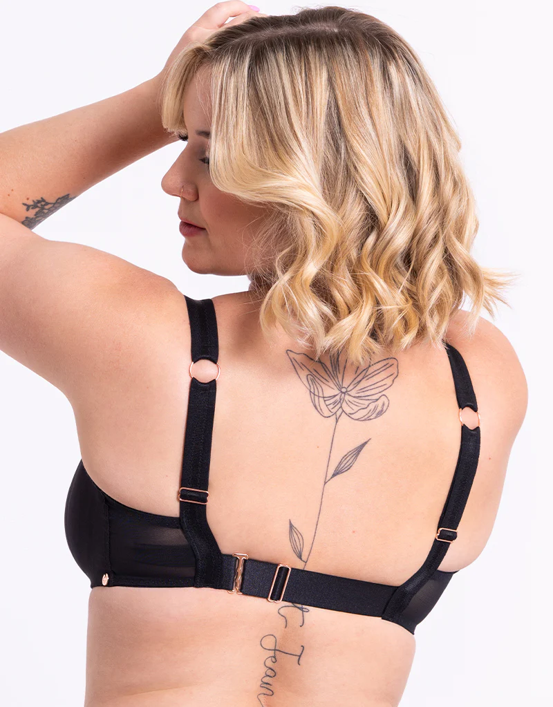 Scantilly Superheroine Bandeau Bra Black - Image 5