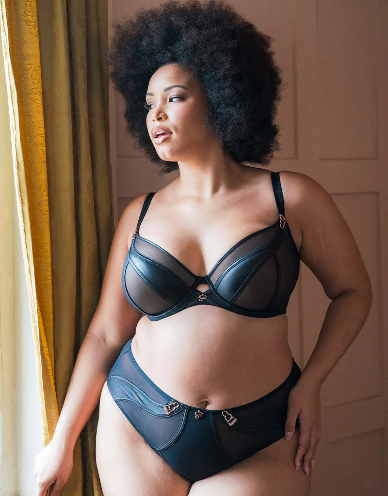 Scantilly Suspense High Waist Brief Black - Image 5